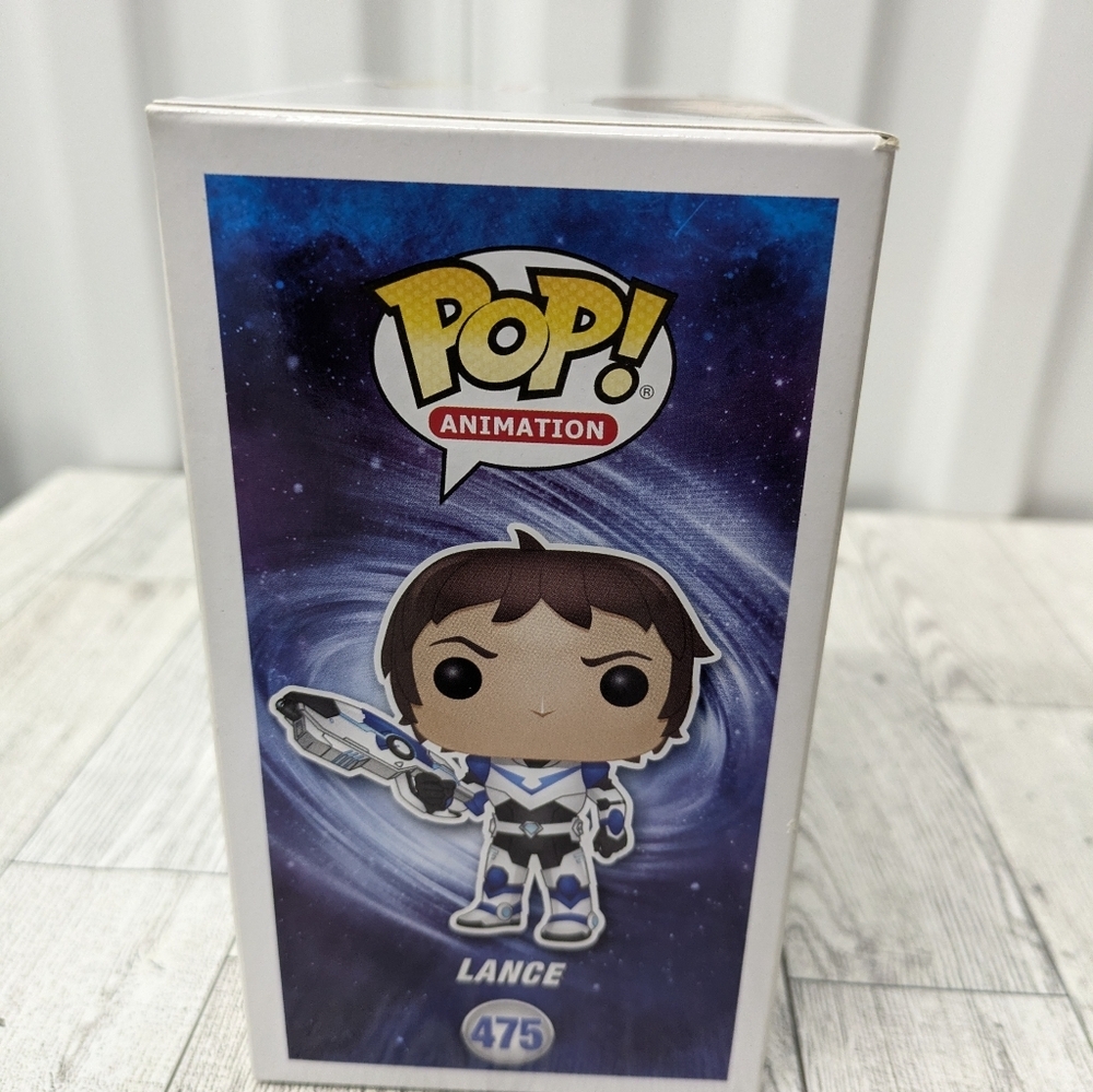 Funko Pop! 475 Animation Voltron Lance Figure - Blue and White - Picture 3 of 6
